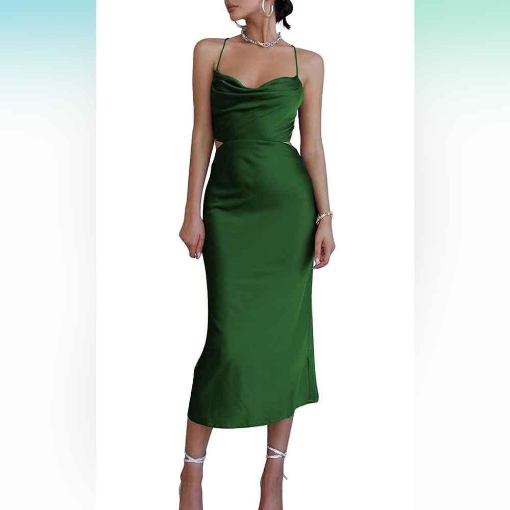 Satin Dress